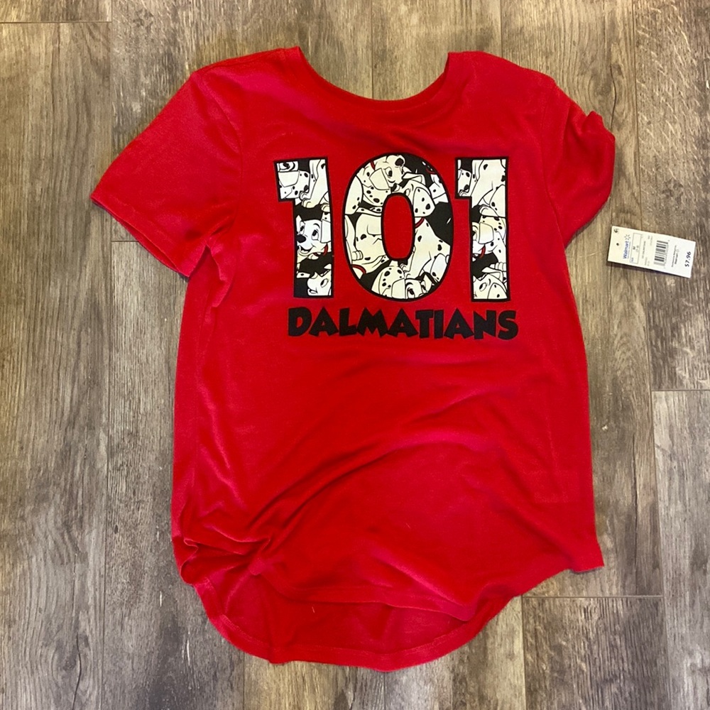 Walmart Disney 101 Dalmatian NET size M(7-9) shirt